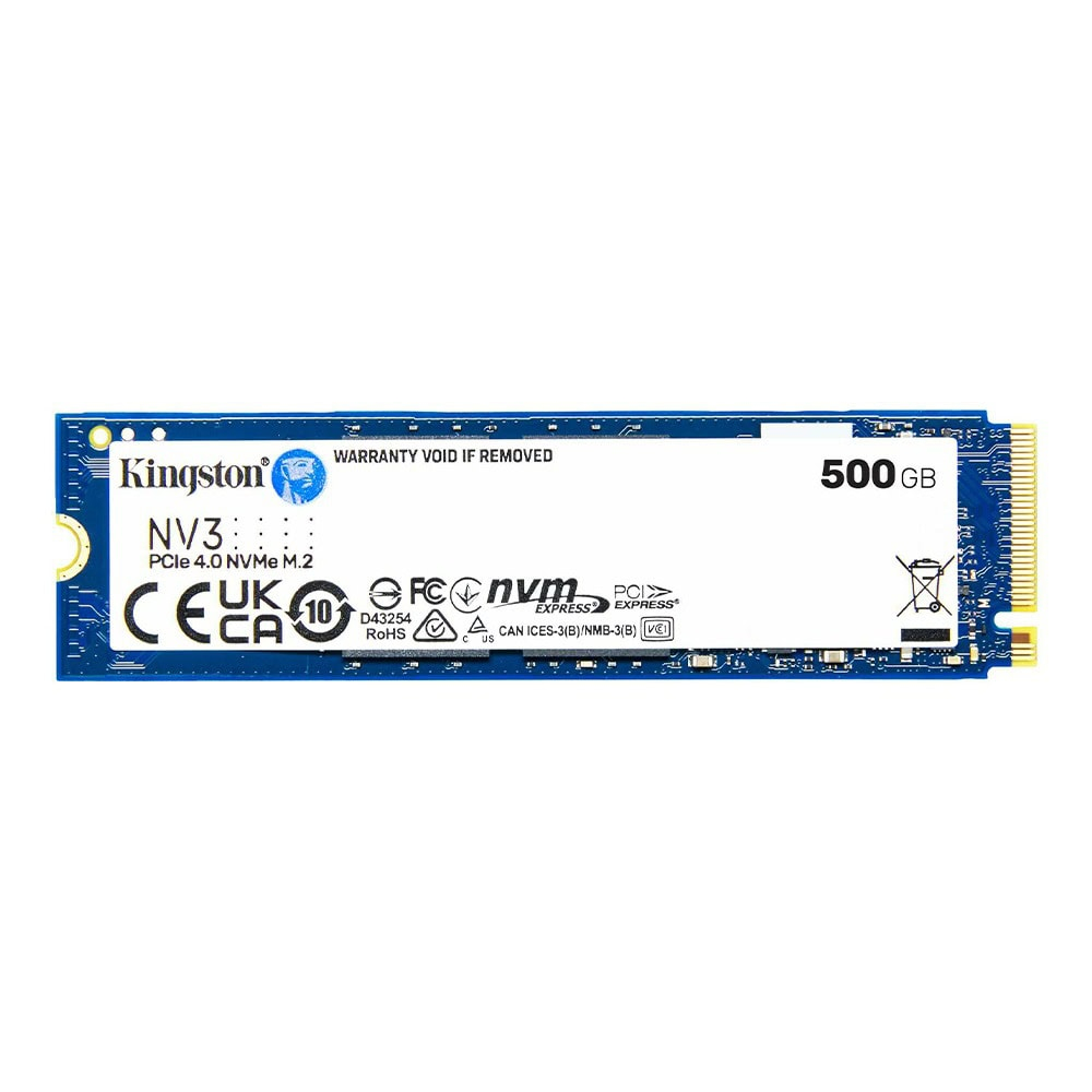KINGSTON 500GB KINGSTON NV3 SNV3S/500G 6000/2200MB/S M.2 NVMe PCIe 4.0