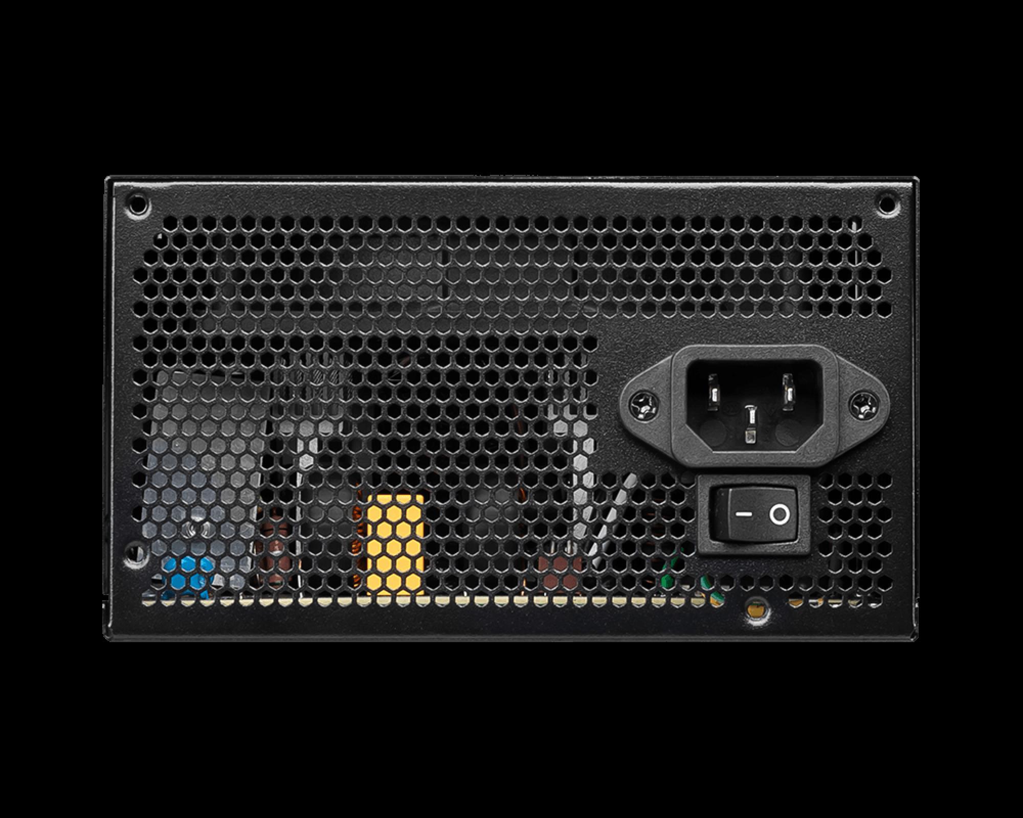 MSI MSI PSU MAG A500DN 500W 80PLUS NON MODULAR POWER SUPPLY