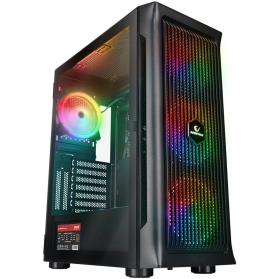RAMPAGE PROLIX MESH 850W 80+ 4X120MM ARGB FAN+KONTROLC� MANYET�K TEMPERL� CAMLI ATX MIDI TOWER GAMIN 