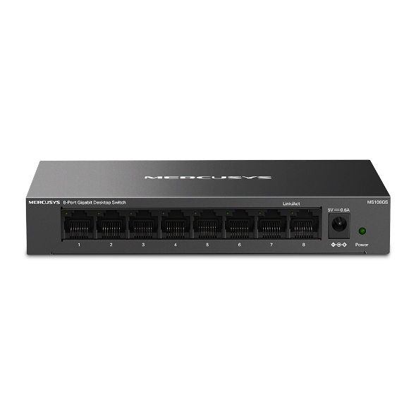 MERCUSYS TP-LINK MERCUSYS MS108GS 8 PORT 10/100/1000 SWITCH-54166