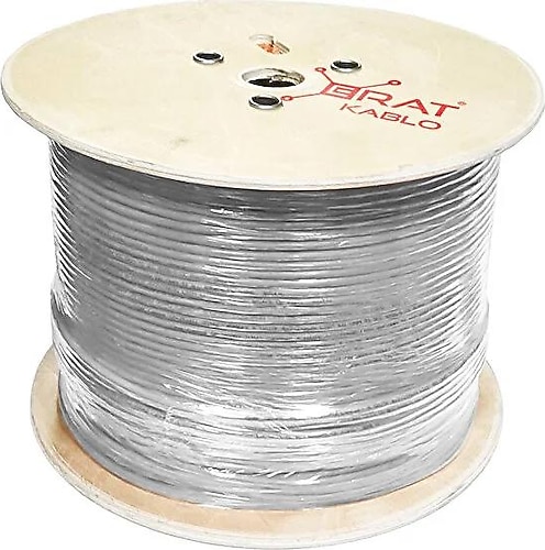 ERAT  EDC-250C6ULHG-500 500MT U/UTP CAT6 LS0H - HELOJEN FREE GRI 250MHZ 23AWG %100 BAKIR