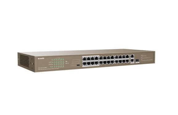 TENDA TENDA TEF1126P-24-250W 24PORT 10/100 YÖNETİLEMEZ POE SWITCH-67991