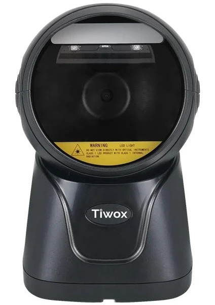 TIWOX Tiwox VS-240, Masaüstü Tipi, Laser, 2D Karekod, USB Kablolu, Barkod Okuyucu