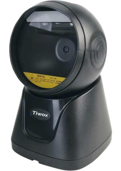 TIWOX Tiwox VS-240, Masaüstü Tipi, Laser, 2D Karekod, USB Kablolu, Barkod Okuyucu-59223