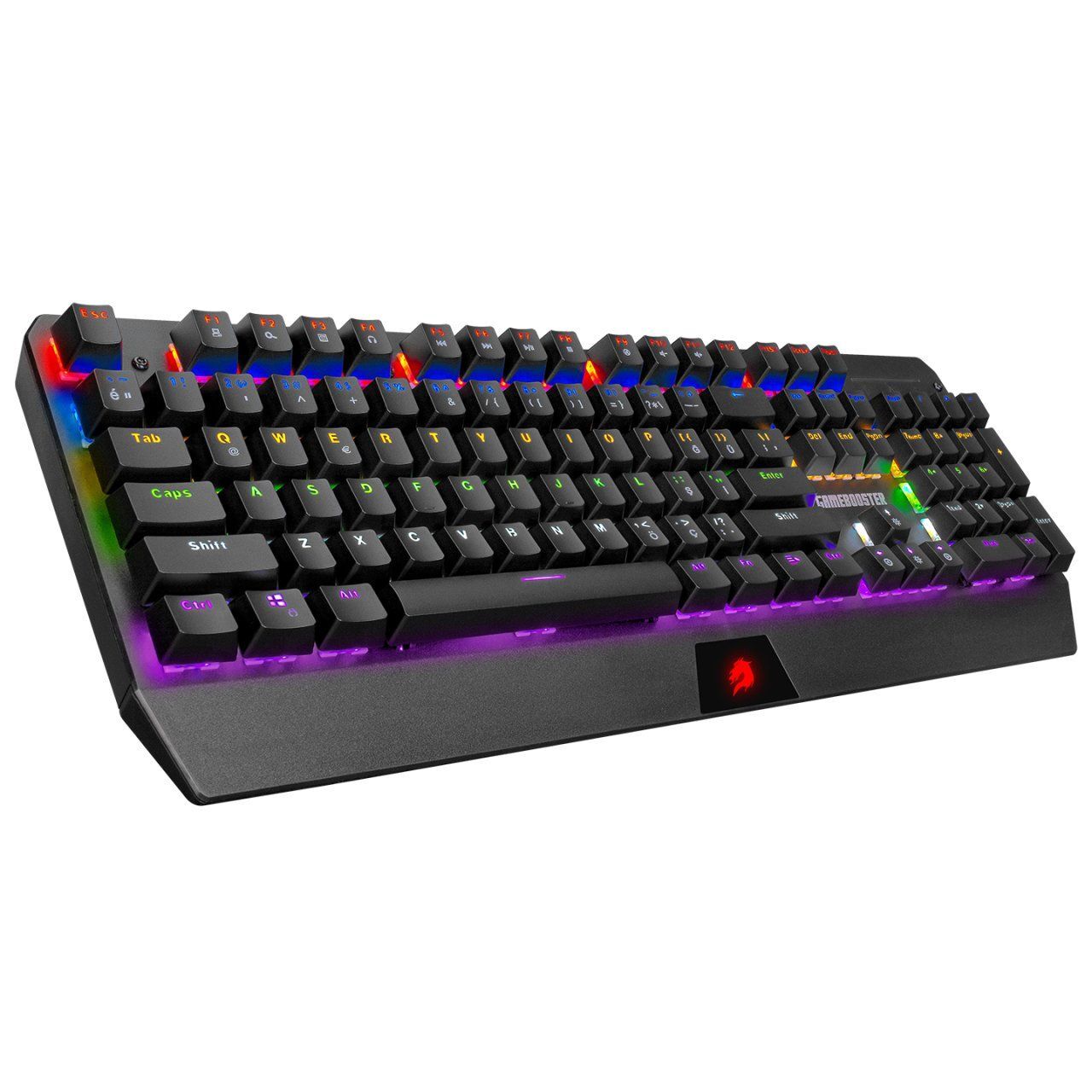 GAMEBOOSTER GameBooster G5R Defender Rainbow Aydınlatmalı Mekanik Oyun Klavyesi