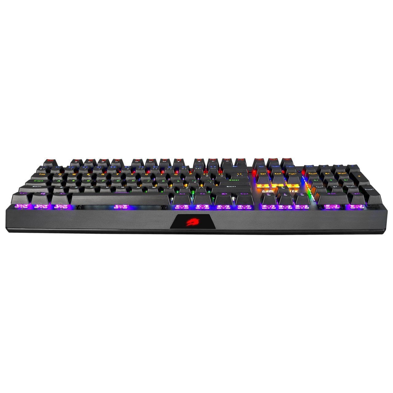 GAMEBOOSTER GameBooster G5R Defender Rainbow Aydınlatmalı Mekanik Oyun Klavyesi-62752