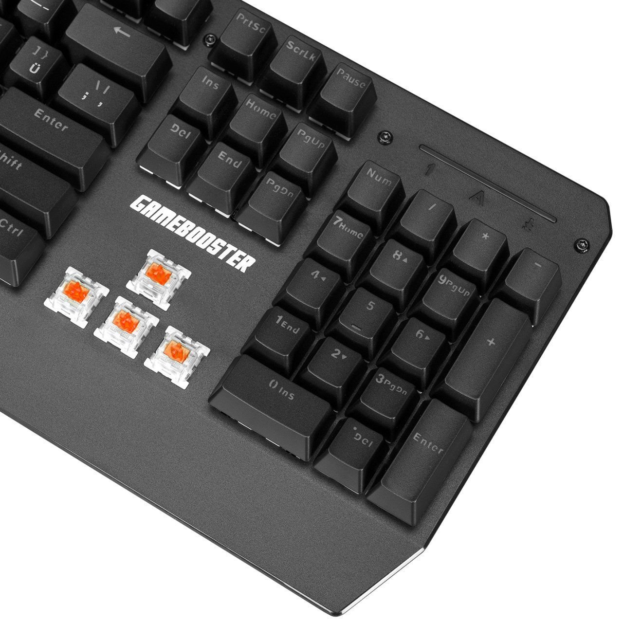 GAMEBOOSTER GameBooster G5R Defender Rainbow Aydınlatmalı Mekanik Oyun Klavyesi-62754