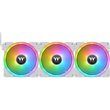 THERMALTAKE Thermaltake SWAFAN Beyaz EX12 ARGB 3x120mm Fanlı + Kontrolcülü Kasa Fan Kiti