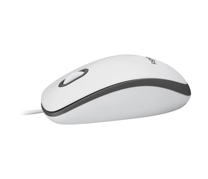 LOGITECH Logitech M100 Kablolu Optik Mouse Beyaz 910-006764