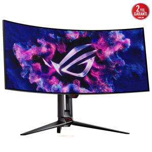 ASUS ROG SWIFT OLED PG34WDCM 33.9 GAMING 3440x1440 0.03MS 240HZ DP HDMI USB-C VESA 3YIL ELMB HDR 400 AKILLI KVM YÜKSEKLİK AYARI 