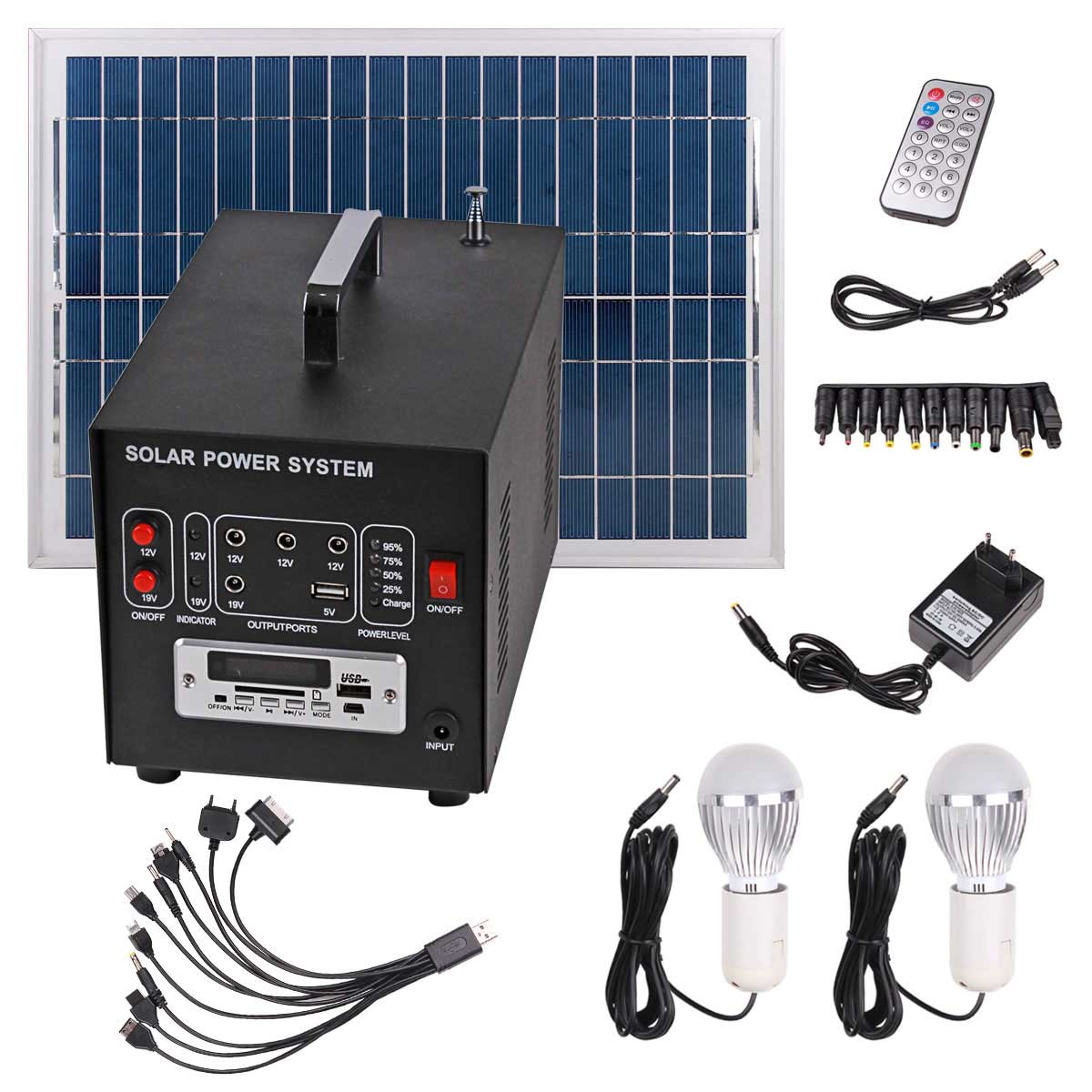 RETRO RETRO 150W Solar Taşınabilir Güneş Enerji Sistemi