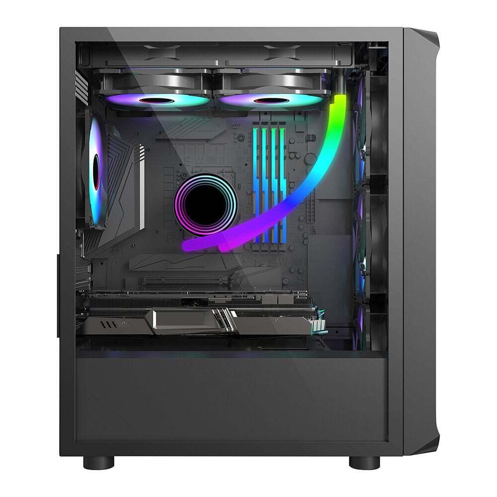 GAMEBOOSTER  gb-g205bb usb3.0 mesh panel siyah kasa (psu yok)-62726