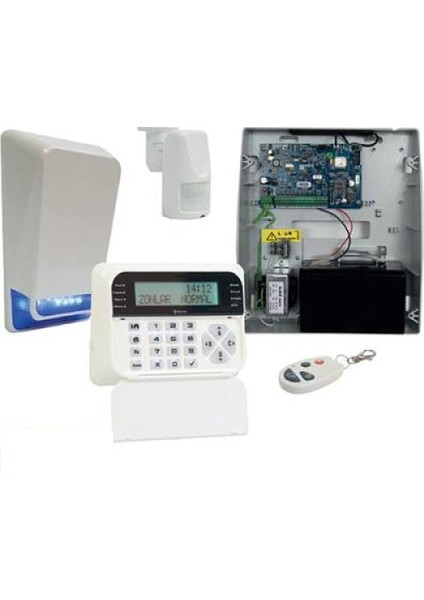TEKNIM Teknim TSP-5324LCD GSM/GPRS Alarm Seti, Akü Hariç