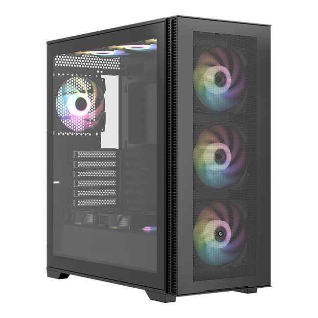FRISBY Frisby 650W 80+ (FC-9535G) 4xRGB Fan Mid Tower