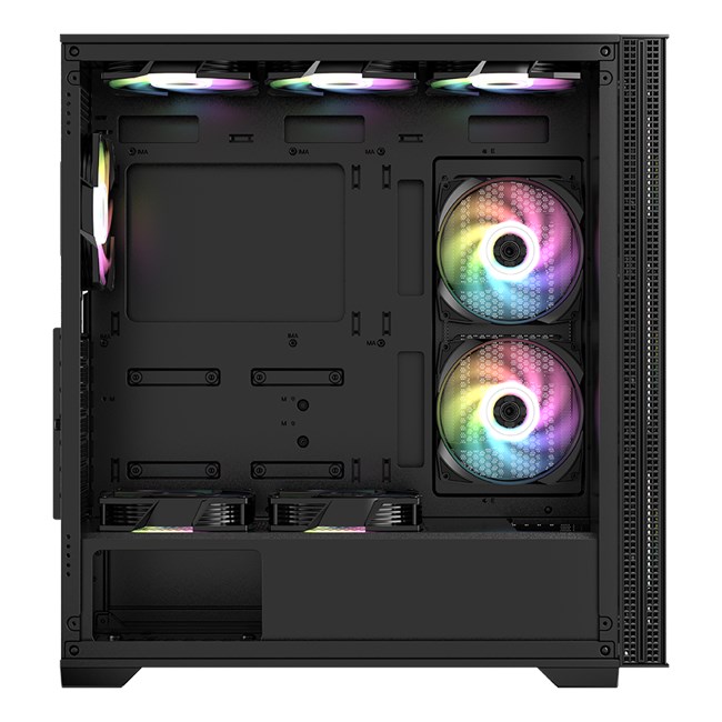 FRISBY Frisby 650W 80+ (FC-9535G) 4xRGB Fan Mid Tower-53681