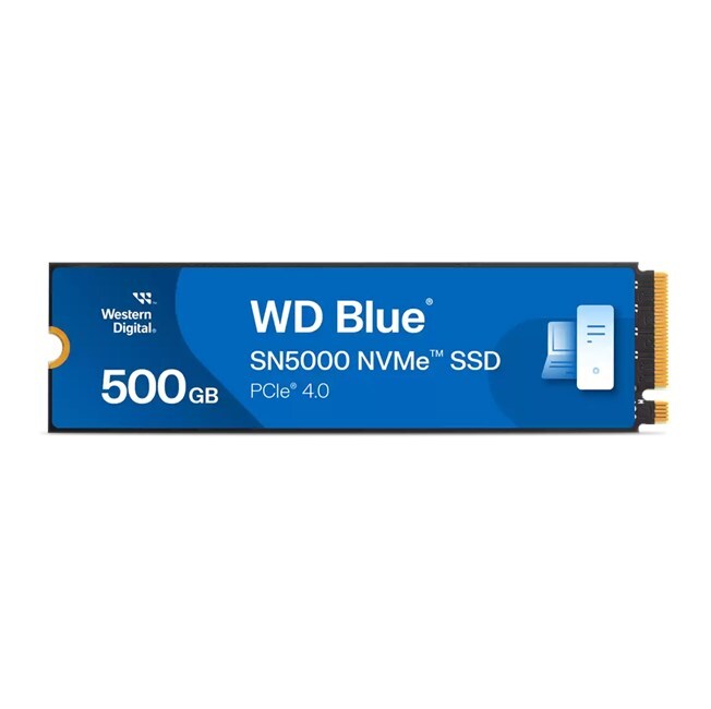 WESTERN DIGITAL WD Blue SN5000 500GB M.2 NVMe SSD (5000/4000)