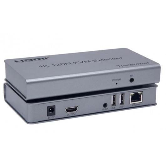 SENSEI SENSEI 120MT CAT6 4K KVM EXTENDER (HDMI+USB+IR) 