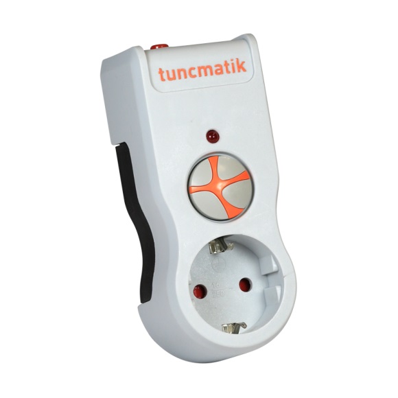 TUNÇMATIK Tunçmatik Powersurge 1-li Akım Korumalı Priz Beyaz (TSK19019)