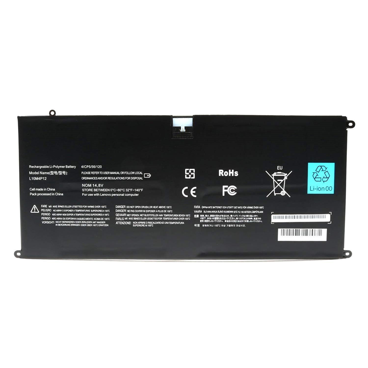 RETRO RETRO Lenovo IdeaPad Yoga 13, L10M4P12 Notebook Bataryası