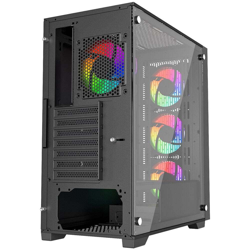 POWERBOOST PowerBoost PB-P705B 650w 80+ Bronze USB 3.0 Mesh ARGB Fanlı Gaming Siyah Kasa-62315