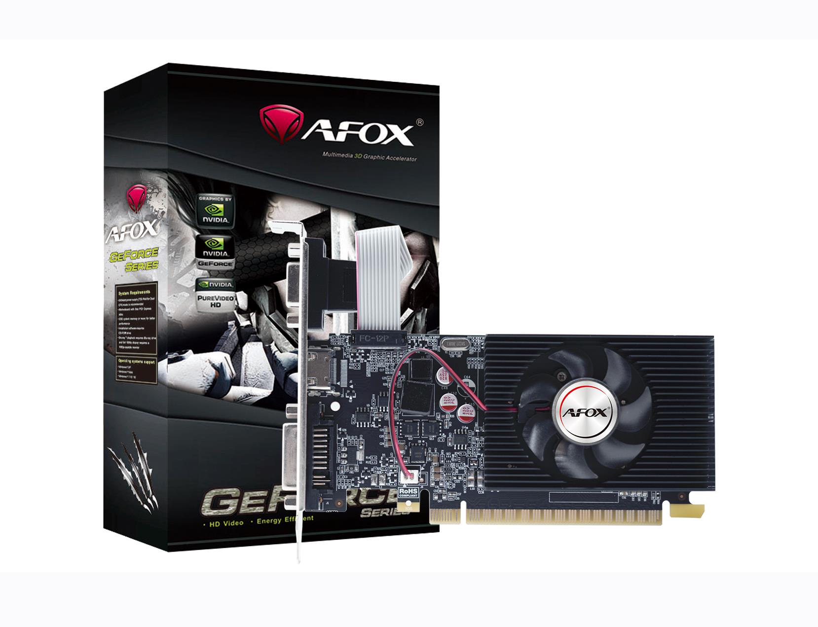AFOX AFOX GEFORCE GT730 4GB DDR3 128Bit AF730-4096D3L5-54793