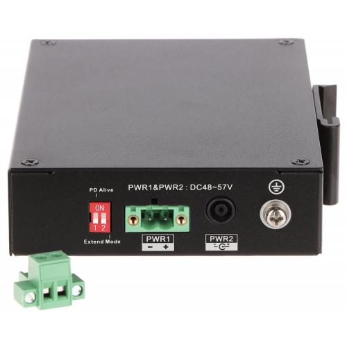 DAHUA  DAHUA PFS3106-4ET-60-V2, 6 Port, Megabit, 4FE PoE Port (4xPoE 60W) ,1GE Uplink, 1GE SFP YÃ¶netilemez Switch -31975