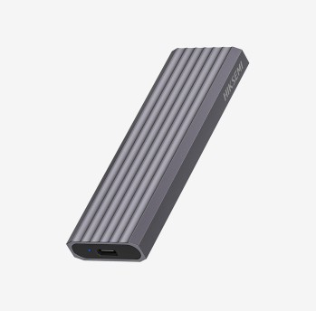 HIKSEMI HIKSEMI HS-HUB-MDC1, USB3.2 TO TYPE-C, M.2 NVMe SSD Destekler, RTL9210, 10Gbps, Gümüş, Windows, Mac-OS, Linux, Android, Alüminyu-69794