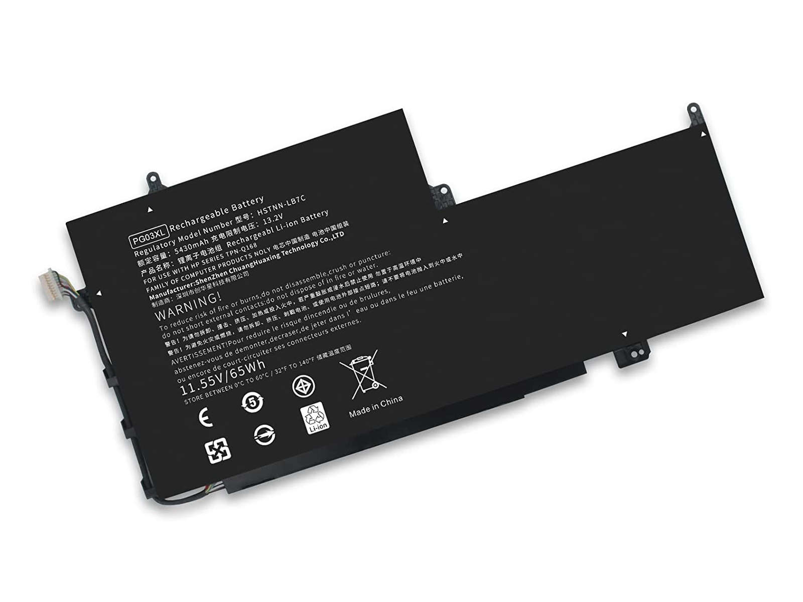 RETRO RETRO Hp Spectre 15-ap000 x360, PG03XL (Ver.2) Notebook Bataryası