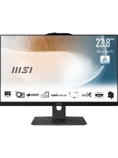 MSI MSI MSI MODERN AM242TP 1M-1677XTR 23.8 FHD 16:9 (1920X1080) CORE 5 120U 8GB DDR5 512GB SSD FDOS DOKUNMATIK SIYAH AIO PC