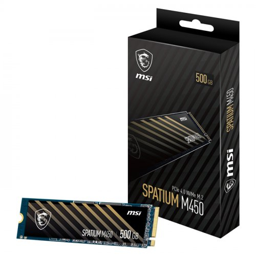 MSI MSI SPATIUM M450 NVME M.2 500GB 3600/2300MB/s SSD -57511