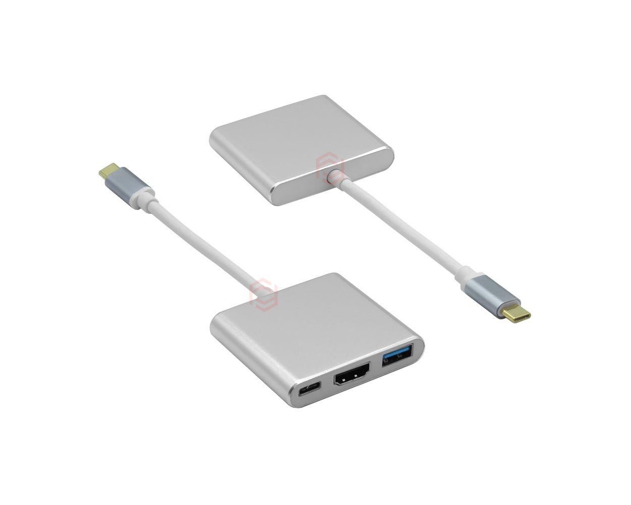 FRISBY FRISBY FA-7656TC Type-C - HDMI + USB 3.0 Adaptör