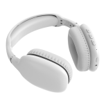 SNOPY SN-BT43, Beyaz, Bluetooth 5.3, Kablosuz, Ayarlanabilir Kafa Bandı, 5saat Çalma Süresi, 15mt Algılama Mesafesi, Microfonlu 