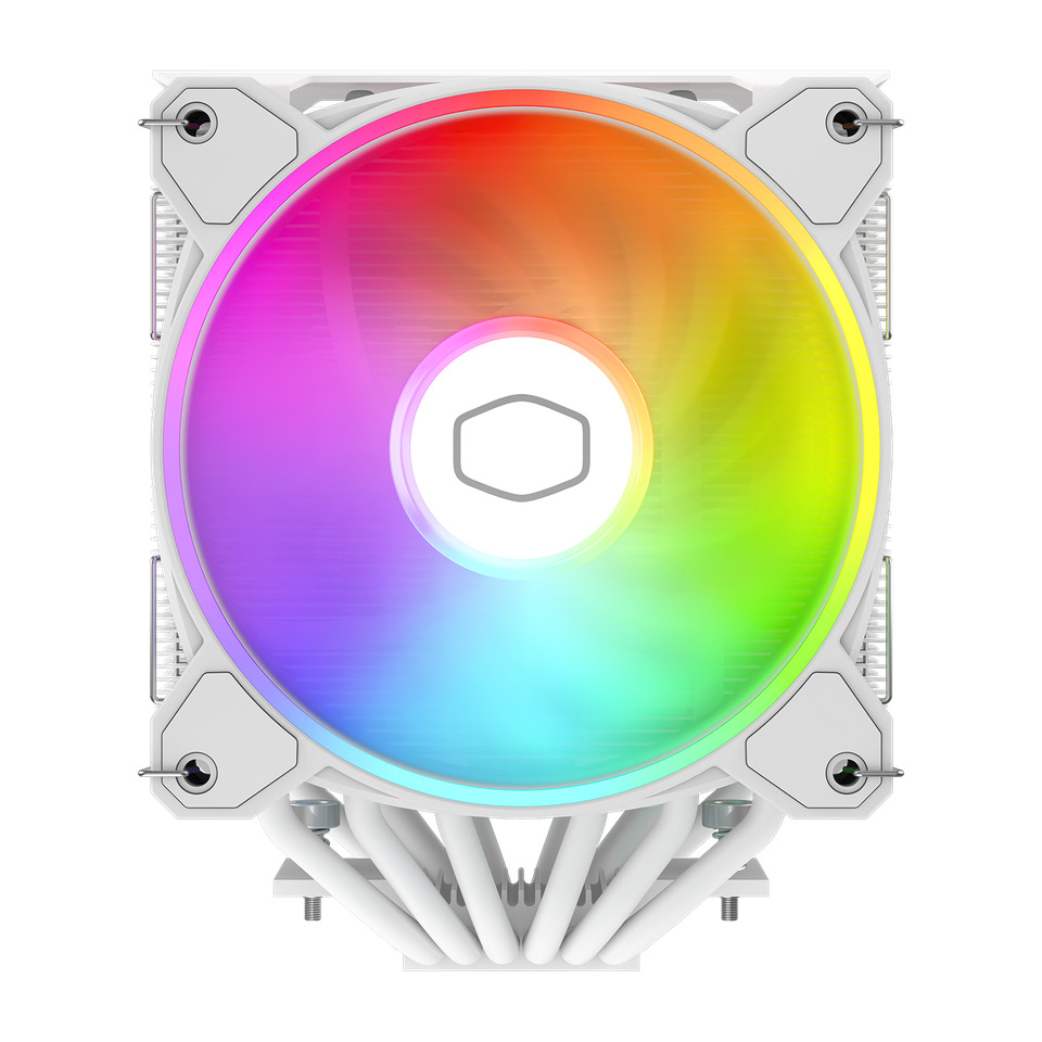 COOLERMASTER CM Hyper 622 Halo White ARGB 120mmx2 Hava Soğutucu LGA1700/AM5-62237