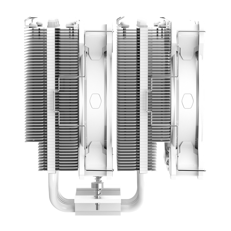 COOLERMASTER CM Hyper 622 Halo White ARGB 120mmx2 Hava Soğutucu LGA1700/AM5-62239