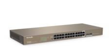TENDA TEG1024F 24-Port Gigabit Unmanaged Switch with 2 SFP Slots-27161