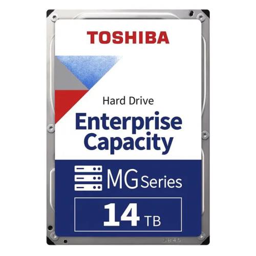 TOSHIBA TOSHIBA ENTERPRISE, MG09ACA14TE, 3.5&quot;, 14TB, 256Mb 7200 Rpm, 7/24 Güvenlik, Data Center, Nas, Server, HDD
