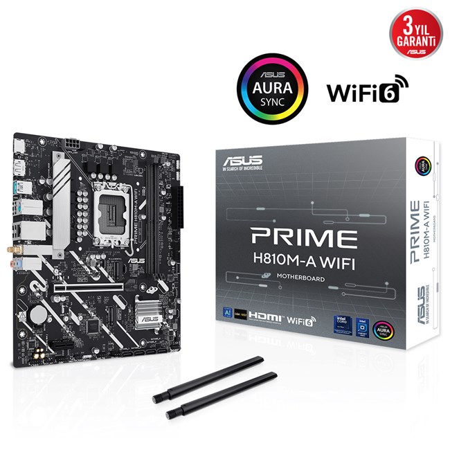 ASUS Asus Prime H810M-A Wifi D5 1851P Hdmi Dp