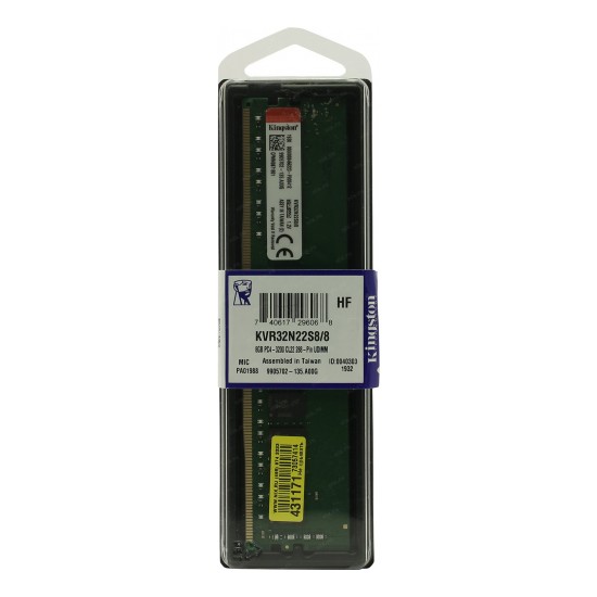 KINGSTON Kingston Sisteme Özel 8GB DDR4 3200MHz Notebook Rami