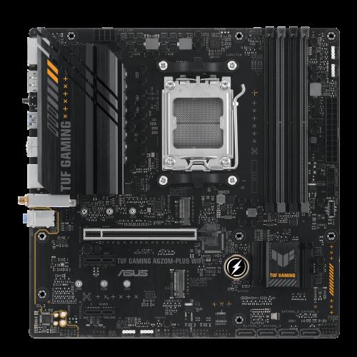 ASUS ASUS TUF GAMING A620M-PLUS WIFI, 4xDDR5, 2x M.2, HDMI, 2xDP, Wi-Fi 6, Bluetooth v5.3, AMD Ryzen 7000 Serisi, AM5 Soket Anakart-36141