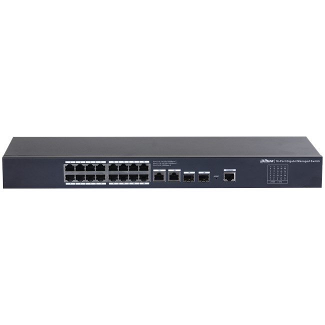 DAHUA Dahua 16 Port Gigabit PoE (PFS4218-16GT-230)