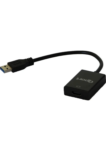 QPORT Qport USB 3.0 to HDMI Çevirici (Q-UHD)