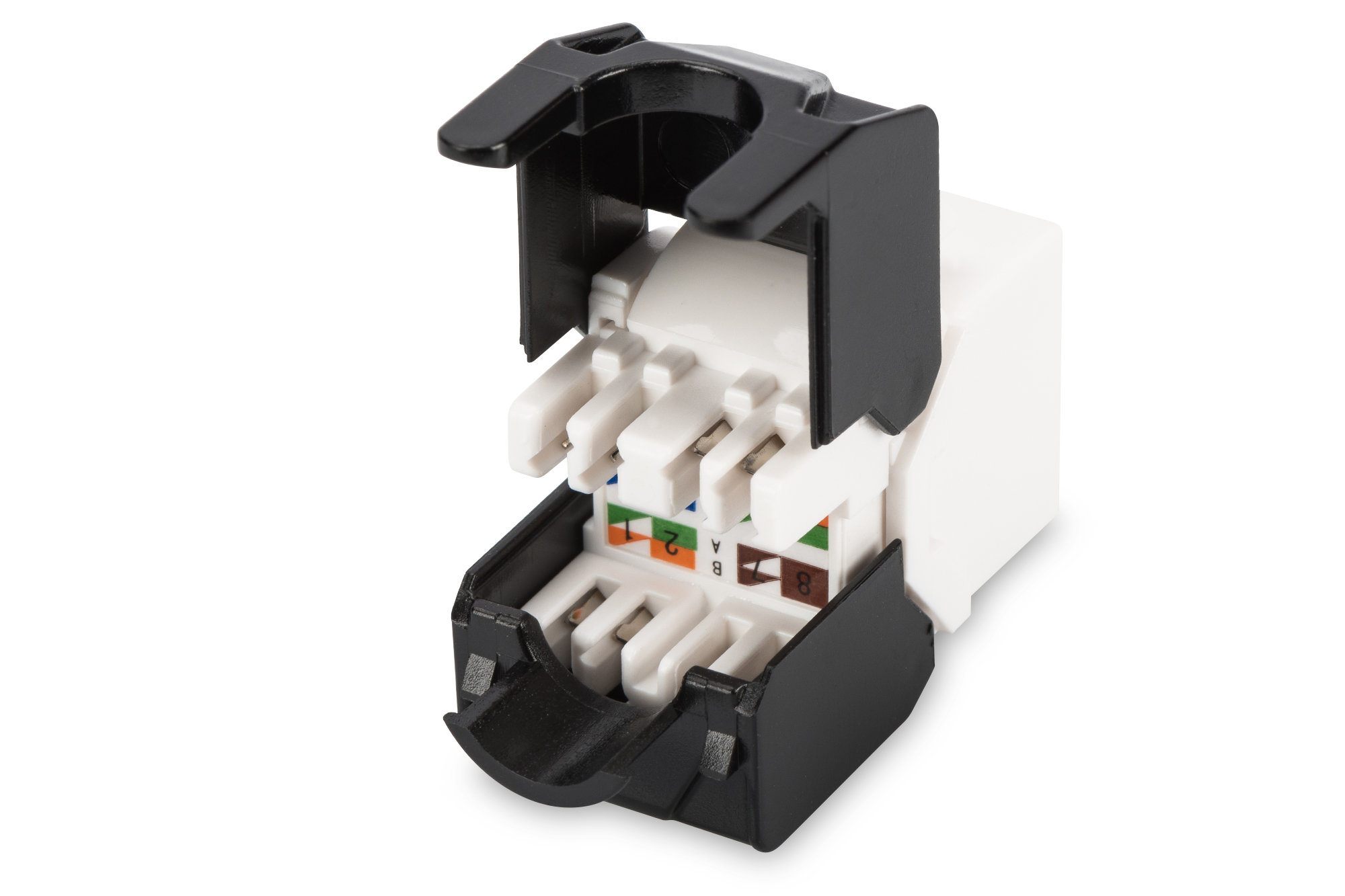 DIGITUS DIGITUS DN-93603 CAT6 CLASS E KEYSTONE JACK, ZIRHSIZ, ALETSİZ SONLANDIRILABİLİR-60023