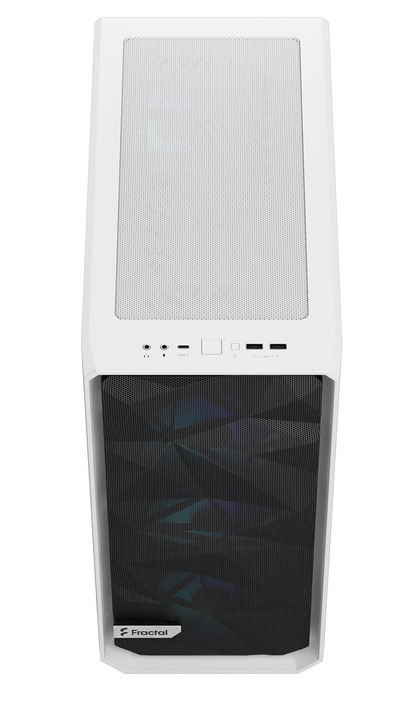 FRACTALDESIGN Fractal Design Meshify 2 Compact RGB Beyaz Temperli Cam Oyuncu Bilgisayar Kasası-25921