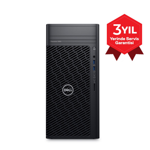 DELL DELL Precision, 3680-i7-14700-3, i7-14700, 16Gb Ram, 512Gb SSD, 8Gb DDR6 RTX4060 Ekran Kartı, Windows11 Pro İş İstasyonu (632859