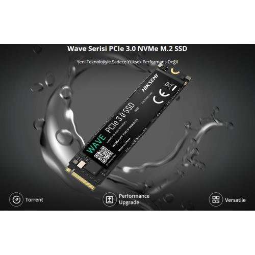 HIKSEMI HIKSEMI HS-SSD-WAVE(P) 1024G, 2450-2450Mb/s, Gen3, NVMe PCIe M.2 2280, 3D NAND, SSD (By Hikvision)-50723