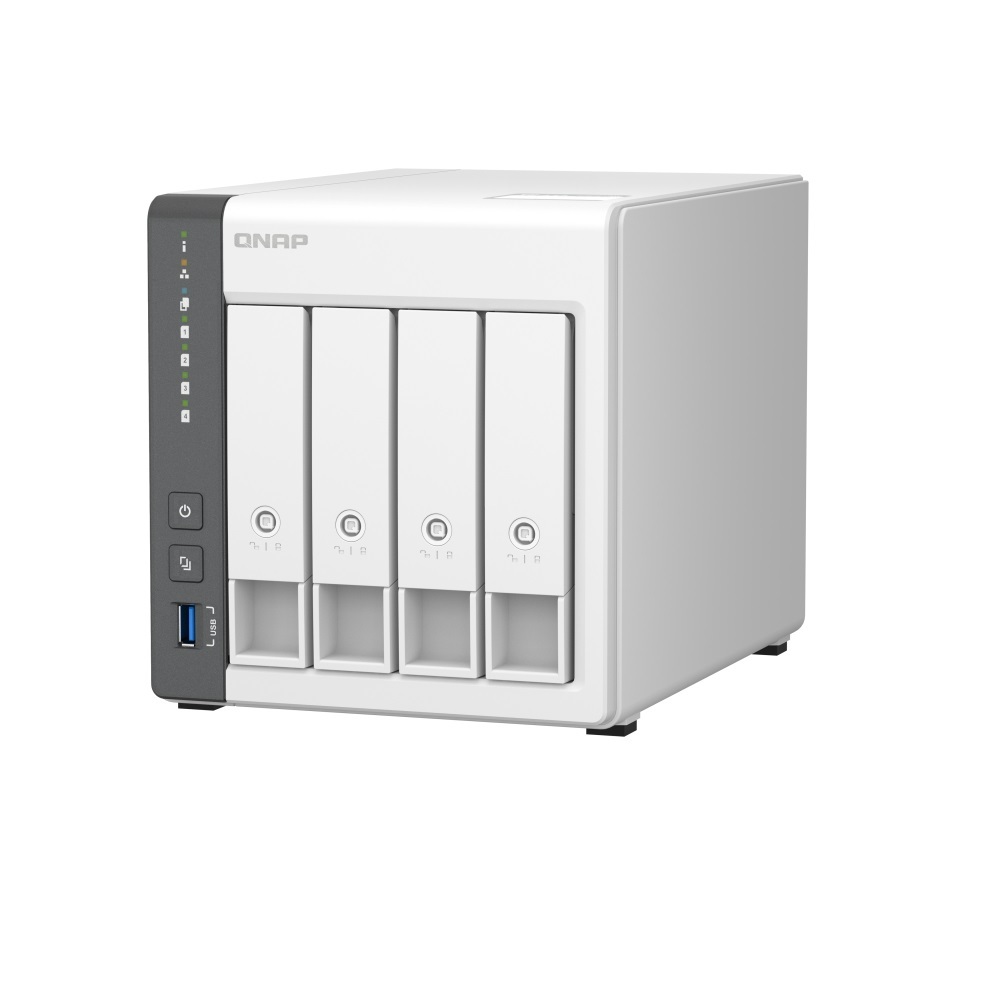 QNAP Qnap TS-433 4GB 4xDisk Yuvalı NAS Yedekleme Ünitesi