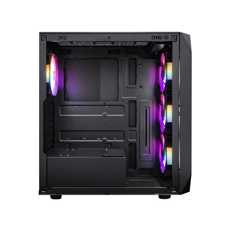 1ST PLAYER 1ST PLAYER ARIYA AY7 SİYAH 650W 80+ ARGB 4X12CM FAN TEMPERLİ CAM MESH USB 3.0 ATX KASA -47460