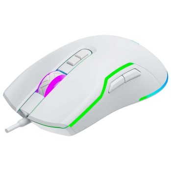 GAMEBOOSTER GameBooster M18 Inferno 2.4ghz Kablosuz RGB Aydınlatmalı Beyaz Profesyonel Gaming Mouse-70879