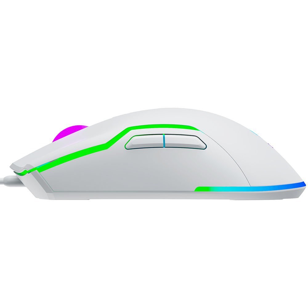 GAMEBOOSTER GameBooster M18 Inferno 2.4ghz Kablosuz RGB Aydınlatmalı Beyaz Profesyonel Gaming Mouse-62722