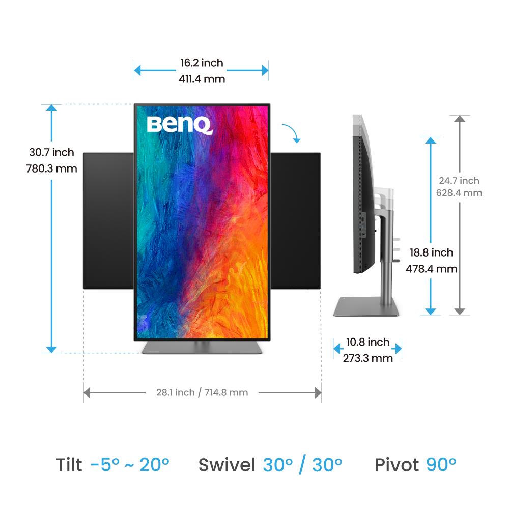BENQ MONITOR 31.5" LED 3840x2160 5MS IPS 2HDMI DP-57851